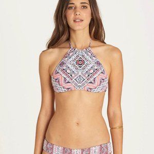 Billabong Free Waves High Neck reversible Bikini Top S